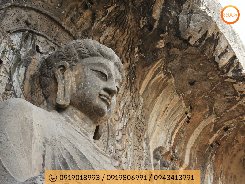 Long Môn Thạch Động giao thoa Phật Giáo Trung Quốc và Ấn Độ - Du lịch 360Go 